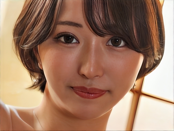 【素人/人妻】「あぁ…すごい…♡」激狭膣のショートカット妻♡男のザーメンを勢いよく搾り取ってお掃除フェラ♡