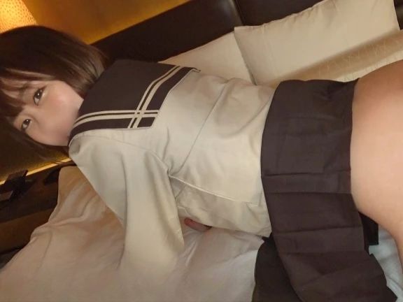 【部活美少女の危険な誘惑】『ゴム…つけないの？』テニスで引き締まった美ボディJKが、無許可で生チ●ポを挿入！部活後の汗ばむカラダで感じまくり、大量の精子を子宮で受け止める濃厚孕ませセックス♥
